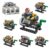 HJPLPXH Mini V8 Engine Building Blocks Set, Mechanical Desk Display