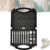 HKFGSHOP Mohs Hardness Test Kit, 2-9 Scratch Tester Hardness Test Pen with Storage Bag, Mohs Hardness Tester, for Industrial Mineral Identification Kit Gem Jade Jewelry