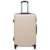 HKQWPBF Hardcase Trolley Set 3 pcs Gold ABS Spinner Luggage