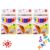 Hkrblvom 18PCS Puffy Popcorn Pens, 6 Colors, Heat-Activated 3D Art (3pcs)