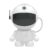 HKWBCVOPSN Astronaut Planetarium Galaxy Projector Night Light