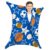 HKYPFGA Sports Pattern Sensory Body Sock, Full Body Stretch Wrap for Children with Autism Sensory Processing Disorder, Stress Relief & Relaxing for Kids, Large(9-12 Years)