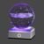 hochance 3D Solar System Crystal Ball Nightlight Multicolor Decolamp for Science Astronomy Space,for Boyfriends Husband Him,Presents for Fathers Kids Boys Birthday