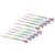 hogtnd 10x Rainbow Gel Pen Multicolor Pen Big Diamonds Neons Gel School Supplies for Sketching Writing