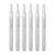 hogtnd 6Pcs Refillable Empty Brush Pen Clear Empty Paint Pen Acrylics Marker for Painting on Paper Wood Ceramic Metal for Liquid