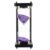 Hohopeti 60 Minutes Hourglass Sand Timer for Kitchen and Home Use Purple Sand Visual Timer with Wooden Frame Accurate Time Management for Games and Decoration