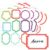 HOIIOH 180-Pack Large Name Tag Labels, 2.95″ x 2.16″ Plain Blank Stickers