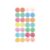 Hole Reinforcement Stickers 20Sheets Hole Punch Protector Labels Self Adhesive Loose Leaf Notebook Binding Paper Hole Reinforcement(ColorG)