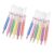 Holibanna 15pcs Needle Shape Highlighter Pens for Students and Teachers, Large Capacity Fluorescent Marker Pens Ergonomic Handle Design and Smooth Lines, for Planner and DIY Photo Album