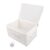 Holibanna Lockable Storage Clothes Bag with Zipper, 12.6×9.45×7.1in