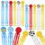 Hollowfly 24 Pcs Toy Bubble Wands Cartoon Birthday Party Favors Bubble Wand Bulk for Outdoor Summer Classroom Party Supplies Kids Goodie Bags Filler