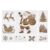 Hollow Out Reusable PET Stencils Garden Christmas Painting