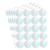 Holographic Flower of Life Stickers 36pcs 1.5-Inch Round PVC for Phones Journals
