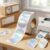 Holographic Round Stickers Roll, Iridescent Rainbow Thermal Print