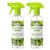 Homebright Lime & Calcium Remover Spray, Lemongrass Scent, Plant-Based Cleaning Formula, Soap Scum, Lime Scale & Calcium Build-Up, Multi-Surface Bathroom Cleaner, 16.9 fl oz (Pack of 2)