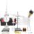 Home Distiller Distilling to Making Your Own Essential Oil, Moonshine, Alcohol Distiller Chemistry Lab Glassware Kit,Glass Distilling,Distillation Apparatus 22pcs Kit, 500 ML