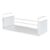 HOMEFISH Expandable Countertop Kitchen Storage Shelf Telescopic Extendable Cabinet Organizer Adjustable Length Metal Rack for Pantry Sink Tableware Microwave Household Storage Organization