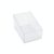 Home Organizers Clear Slanted Bin, Stackable PP Plastic Container for Fridge and Pantry Storage (1 Piece)