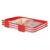 Home Organizers Stackable Food Storage Tray, PP Plastic Bin for Fridge and Freezer, 9.8 x 7.1 Inch (1 PC)