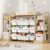 HOMETUK Kids Toy Storage Organizer with Bookshelf, 6 Shelves 9 Bins