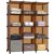 HOMIDEC Closet Organizer, 12-Cube Closet Organizers and Storage, Cube Storage Organizer for Kids, Closet, Bedroom, Bathroom, Office, Brown