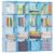 HOMIDEC Cube Storage Organizer 16-Cube Closet Organizer, Portable Closet Organizer Cubes Shelves for Clothes, Bedroom, Wardrobe, Kids Room, Bookshelf for Kids