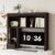 Homiflex Desk Hutch Shelf Desktop Shelf, Wooden Desk Hutch with Storage