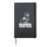 Homing Pigeon Grandpa Vintage Retro Racing Loft Badge Hardcover Journal, Black