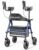 HOMLAND Upright Walkers for Seniors, Stand Up Rollator Walker with Adjustable Padded Armsupport & Seat, 8″ All Terrain Foldable Rolling Walker, Easy Assembly
