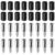 HOMOCONO 50 Sets Self Tapping Shelf Support Pegs for Furniture Bracket Pegs and Kitchen Cabinet Shelves with Non-Slip Sleeves for Secure Connection and Flexible Layout in Small Studios
