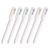 Homoyoyo 6pcs Colorful Hourglass Gel Ink Pen with Sturdy Plastic Build and Comfort Grip, for Office Writing Tools and College Essentials, Smooth Writing Experience