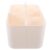 Homoyoyo Plastic Caddy with Handle Multiuse Organizer for Art Supplies and Makeup Storage, Divided Basket with Compartmentalized Sections, Portable Plastic Storage Tote for Office and Study
