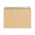 Homoyoyo Spiral Sketch Book with Thick Paper and Blank Pages, Khaki Cover Drawing Pad for Creative Writing and Drawing, Sturdy Paper Sketchbook for Students and Artists