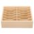 Homoyoyo Wooden Multi-grid Phone Organizer Box for Classroom Desk Storage
