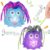 HOMQYTE Fidget Toy with LED Light, Screaming Monster Stress Relief Toy