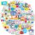 HomSeon 200PCS Chemistry Stickers for Kids Teens Students Teachers