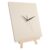 HOMSFOU Wooden Blank Clock Face DIY Kit 9.82 Inch Round Wood Dial for Painting with Clock Hands and Movement Mechanism Without Battery, Creative Wall Decoration for Craft Enthusiasts