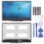 Honcayd 1920 x 1080 FHD 30 Pin OEM LCD Screen for Lenovo Yoga 720-13 720-13IKB 5D10K81089 Digitizer Full Assembly with Frame (Black) (Black)