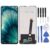 Honcayd LCD Screen for HTC U20 5G with Digitizer Full Assembly (Black)