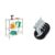 Honey-Can-Do 3-Tier Heavy-Duty Adjustable Shelf Storage Unit Bundle with Caster Wheels, Chrome Steel