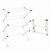 Honey-Can-Do 3-Tier Oversized Clothes Drying Rack, 31″ Wide, No Assembly