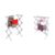 Honey-Can-Do 50 lbs Metal & Oversize 50 lbs Silver Collapsible Clothes Drying Racks, 29″ x 14.2″ x 42.1″ & 45″ Tall
