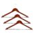Honey-Can-Do No Slip Wooden Coat Hangers, Cherry Wood,(Pack of 72)