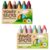 Honeysticks 100% Pure Beeswax Crayons – 12 Pack of Classic Colors PLUS a 12 Pack of NEW Pastel Colors – Non Toxic Crayons, Safe for Babies and Toddlers, For 1 Year Plus