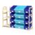 HONGDDY Toy Storage Organizer with 6 Shelves and 12 Bins, Bookshelf/Bookcase, Kids Bin Shelf, Toys Box for Playroom Organization for Bedroom & Room