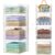 Hongtamoya 4-Tier Stackable Closet Organizers and Storage Shelves, Foldable & Mutifunctional Clothes Storage Basket Sweater Organizer Bins Container for Wardrobe Kitchen Office Bathroom, White
