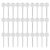 HONMEET 500pcs Multipurpose Ball Push Pins Round Plastic Heads and Stainless Steel Points, Secure Attachment Decorative Map Pins for Sewing and Paper Crafts, Easy Operation White Map