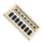 HONMEET Mini Wooden Abacus Decoration Abacus Photo Prop Miniature Ornament for Desktop Decoration Home Teacher Education Tool DIY Model Display 6.10 X 3.07 X 0.78 in