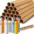 Honoson 20 Pack Large Cardboard Tube Bulk for Craft 1.5 x 16 Inches Empty Toilet Paper Rolls Paper Craft Round Tubes Brown DIY for Crafts Cardboard Tube Supplies Kraft Strong Pressure Resistant