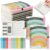 Honoson 40 Pcs Back to School Bulk Gifts for Teachers, 20 Sets of Inspirational Notebooks and Pens Set First Day of School Gift for Teacher Appreciation Gifts Bulk Student Classmate Classroom Prizes